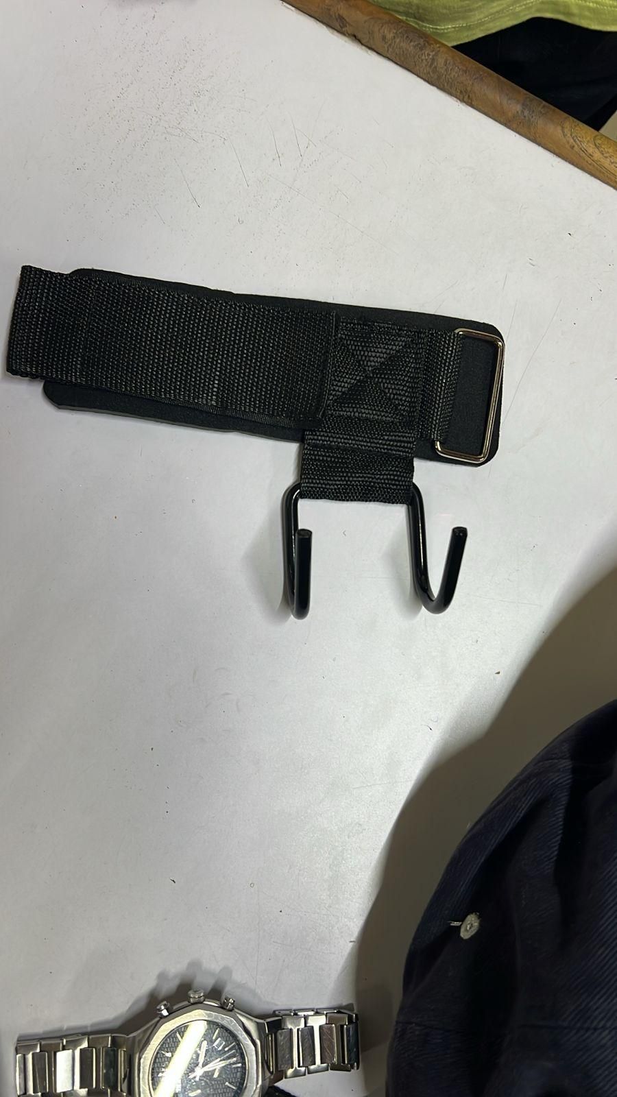 Weight Lifting Hooks with Wrist Support